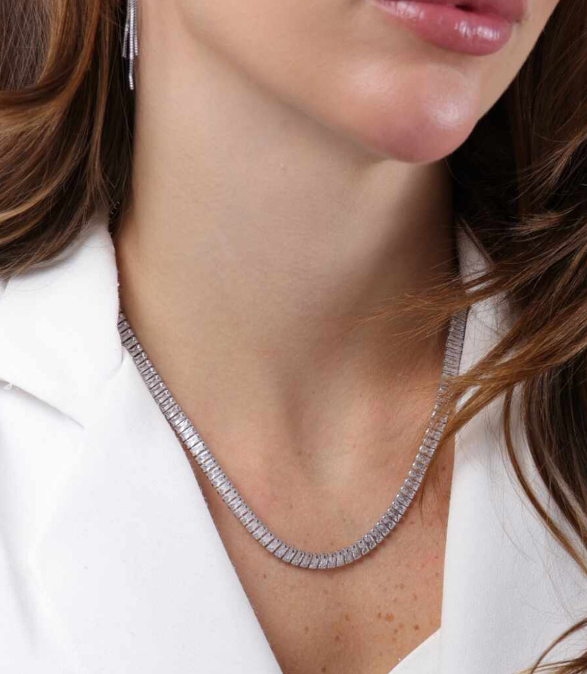 Colar Riviera Ródio