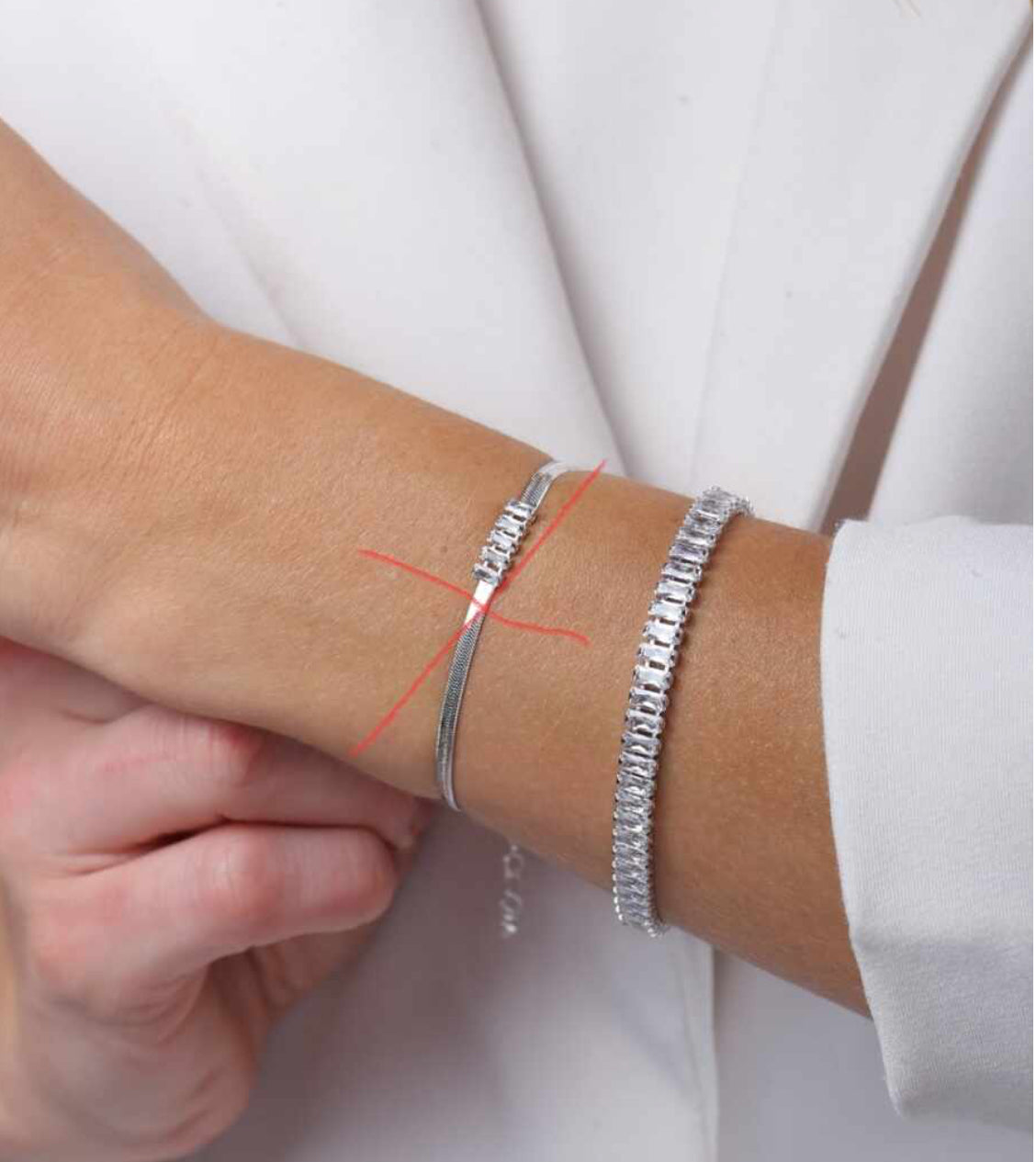 Pulseira no Ródio