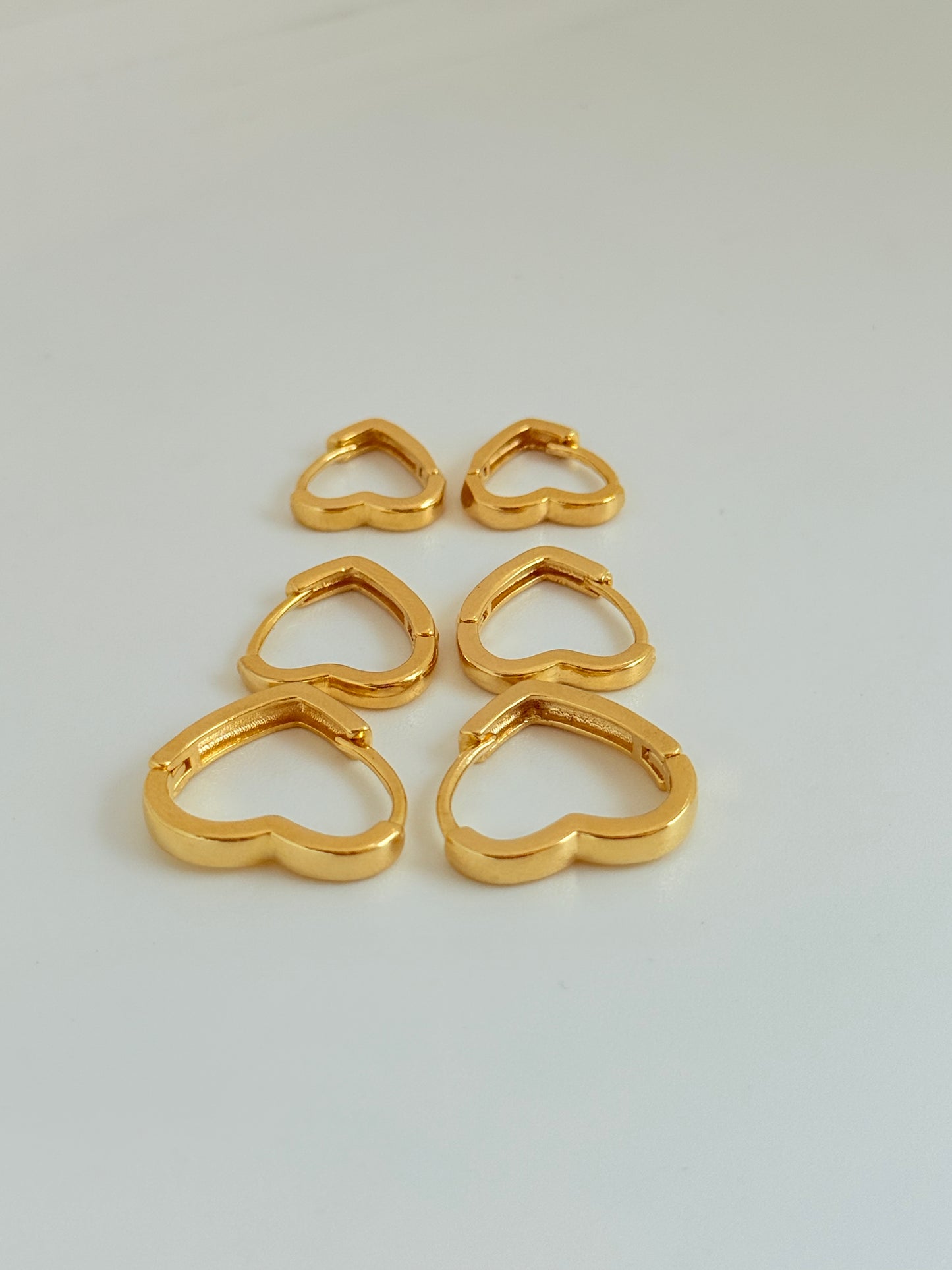 Brinco Trio Coração