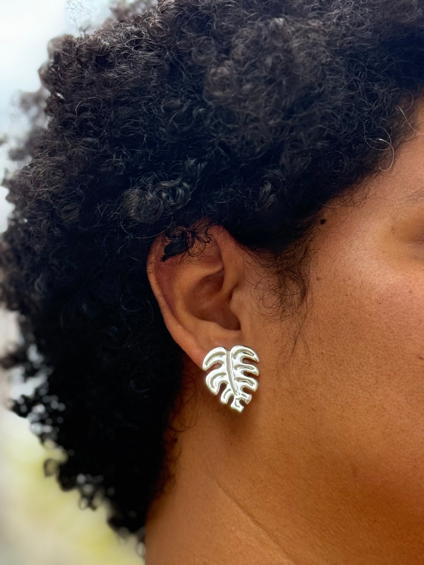 Folha orgânica no Ródio