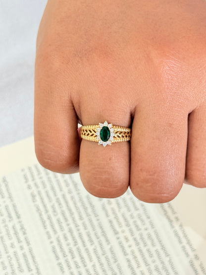 Anel pedra Formatura