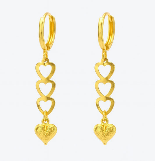 Brinco Click corações