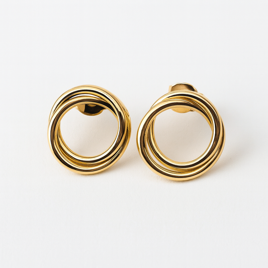 Brinco Redondo Três Fios