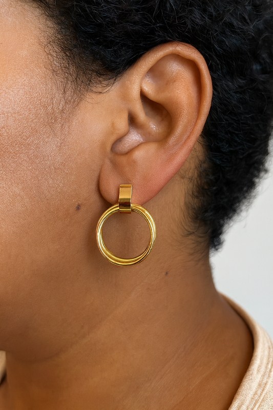 Brinco Argola Dupla